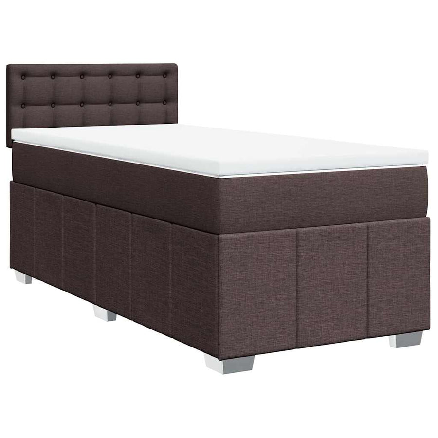 Boxspring Met Matras Stof 90 x 200 cm