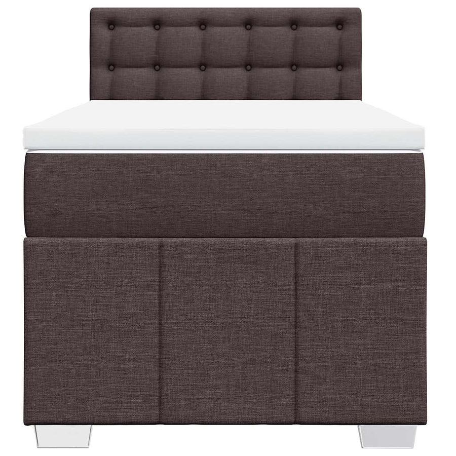 Boxspring Met Matras Stof 90 x 200 cm
