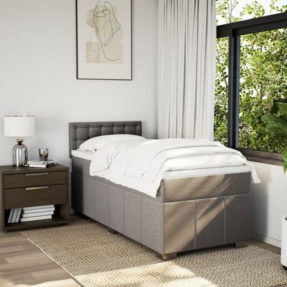 Boxspring Met Matras Stof 90 x 200 cm