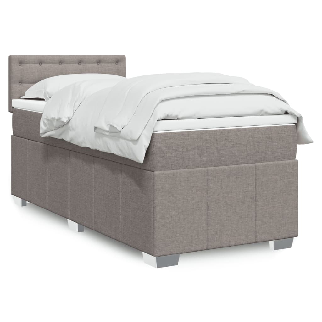 Boxspring Met Matras Stof 90 x 200 cm