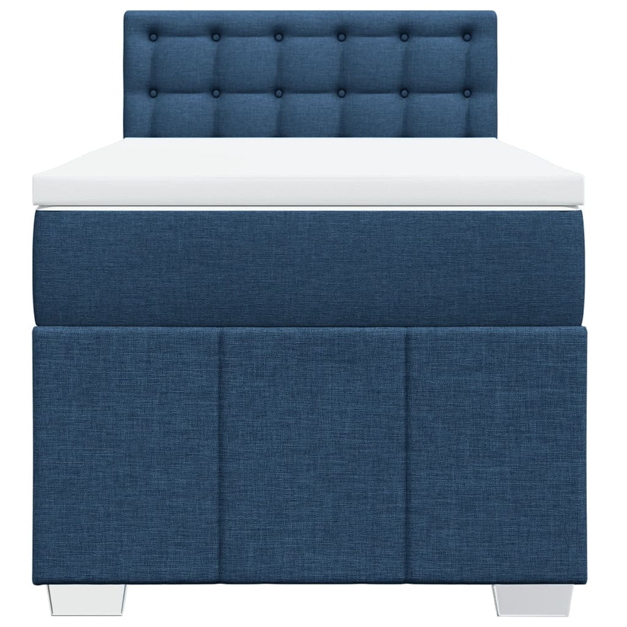 Boxspring Met Matras Stof 90 x 200 cm
