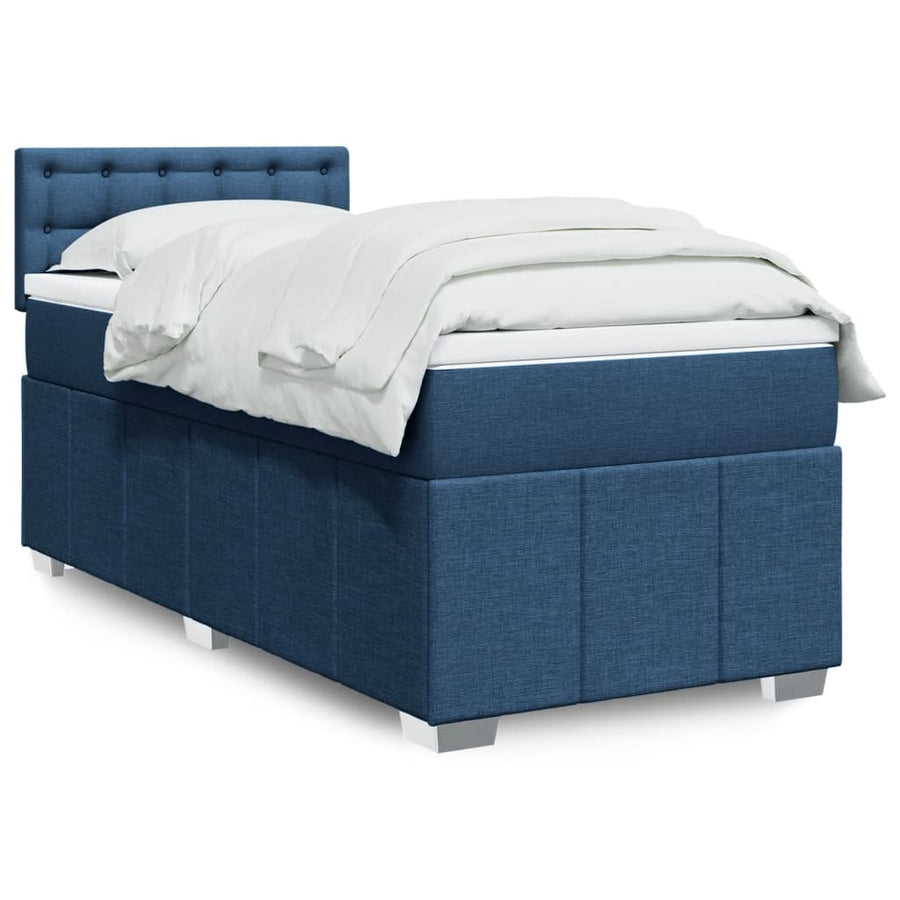 Boxspring Met Matras Stof 90 x 200 cm