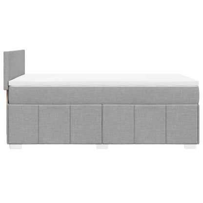 Boxspring Met Matras Stof 100 x 200 cm