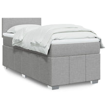 Boxspring Met Matras Stof 100 x 200 cm