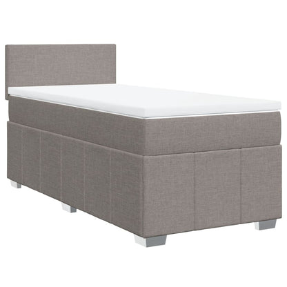 Boxspring Met Matras Stof 100 x 200 cm