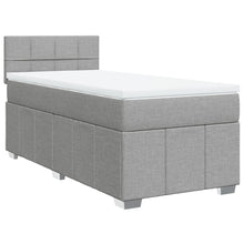 Boxspring Met Matras Stof 100 x 200 cm