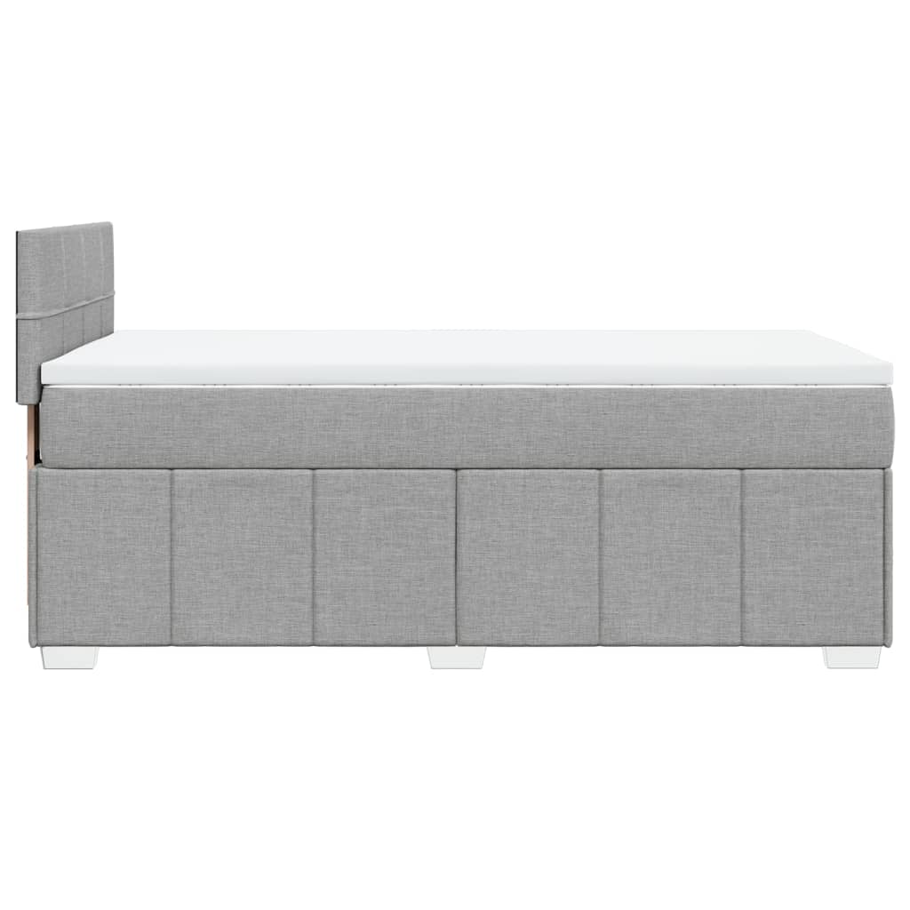 Boxspring Met Matras Stof 100 x 200 cm