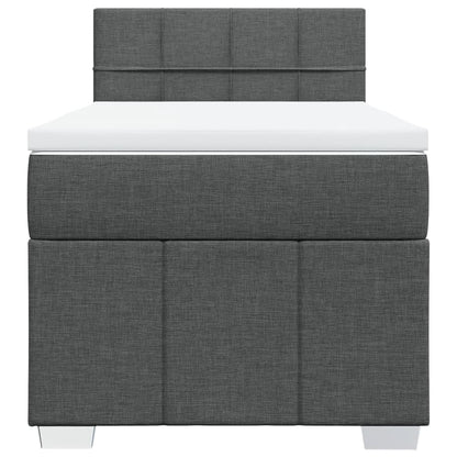 Boxspring Met Matras Stof 100 x 200 cm