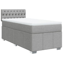 Boxspring Met Matras Stof 100 x 200 cm