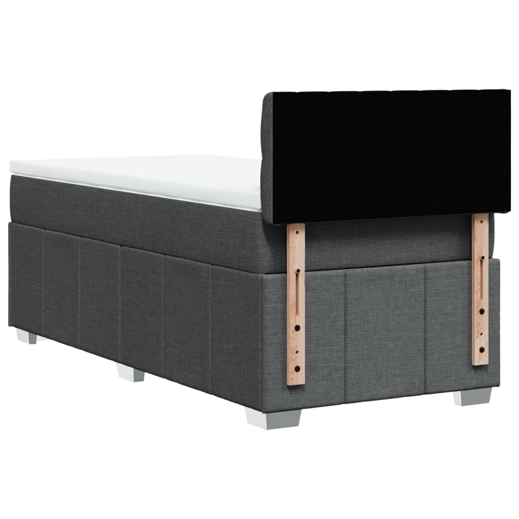 Boxspring Met Matras Stof 100 x 200 cm