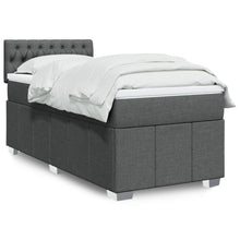 Boxspring Met Matras Stof 100 x 200 cm