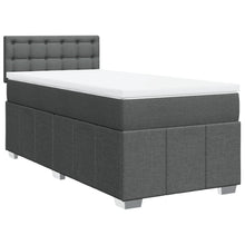 Boxspring Met Matras Stof 100 x 200 cm