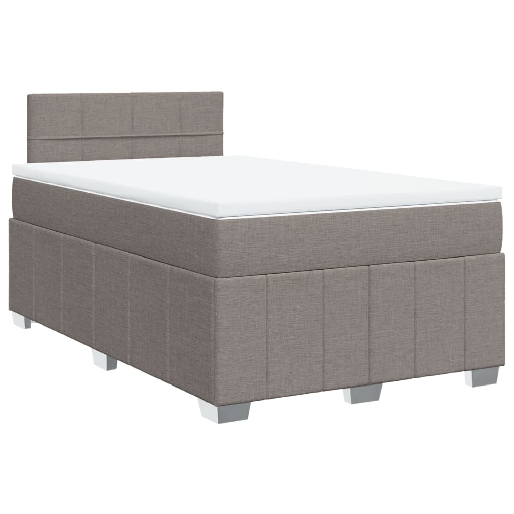 Boxspring Met Matras Stof 120 x 190 cm