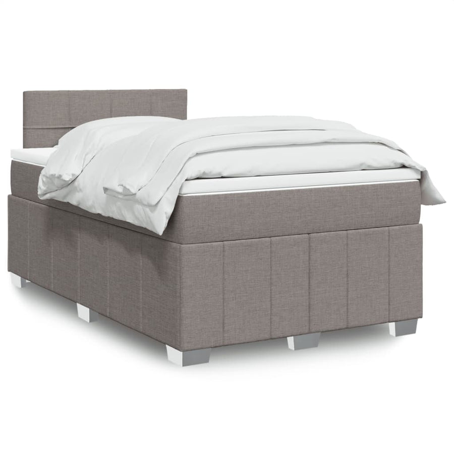 Boxspring Met Matras Stof 120 x 190 cm
