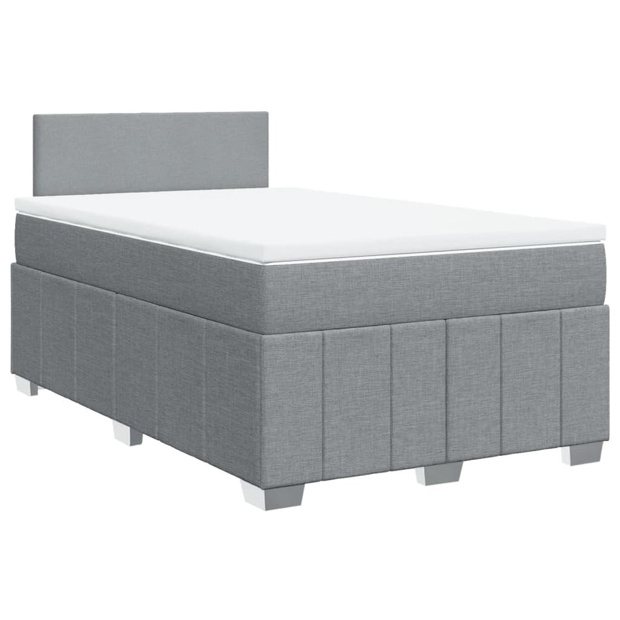 Boxspring Met Matras Stof 120 x 200 cm