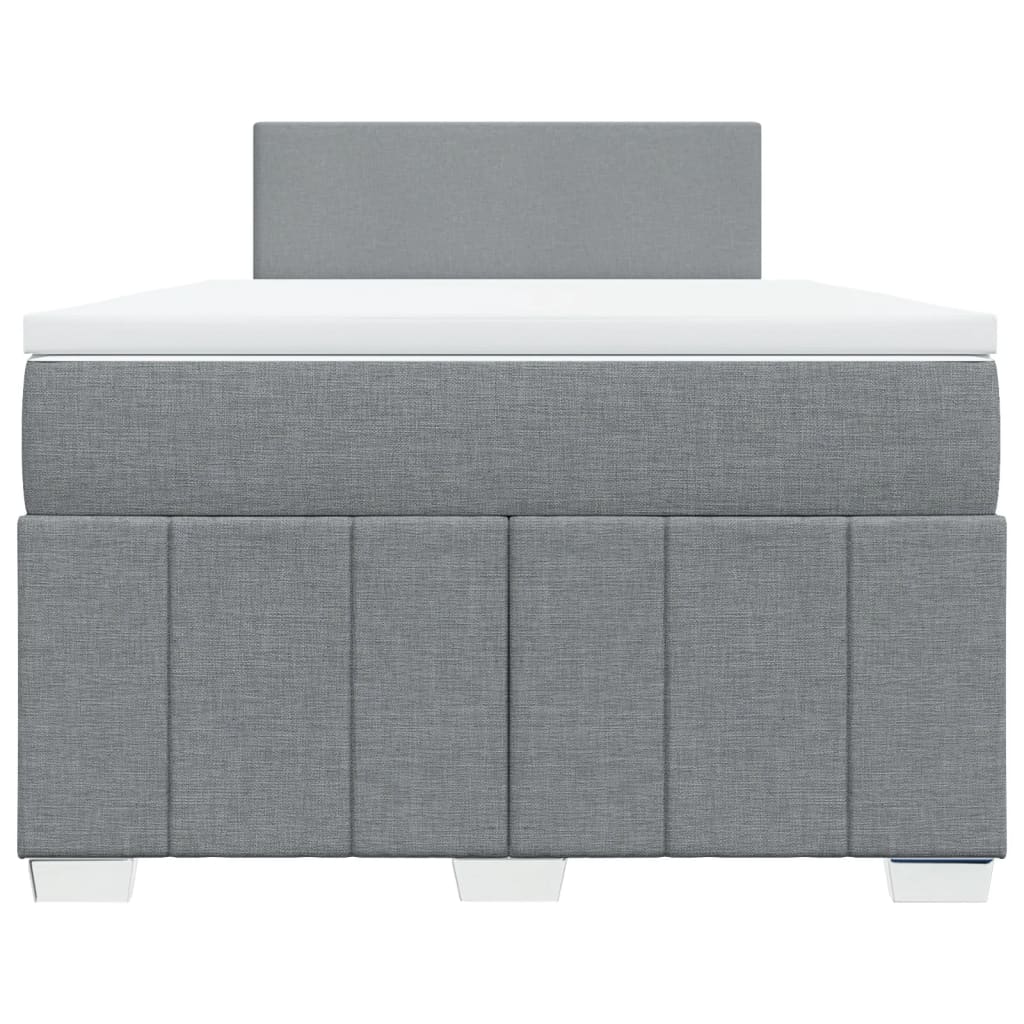 Boxspring Met Matras Stof 120 x 200 cm