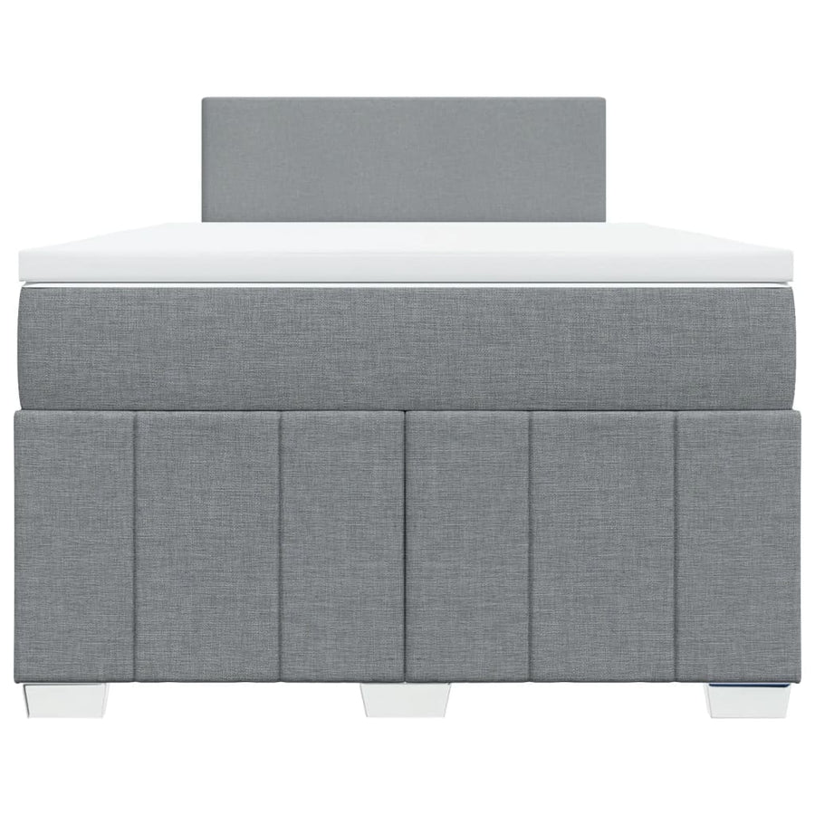Boxspring Met Matras Stof 120 x 200 cm