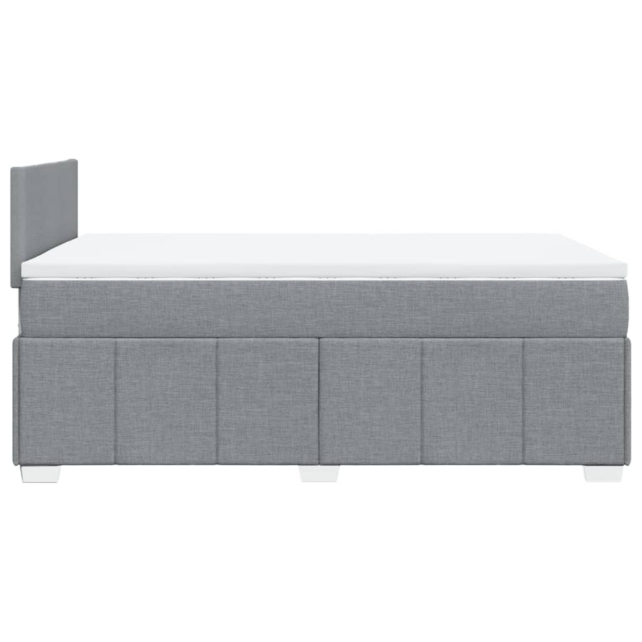 Boxspring Met Matras Stof 120 x 200 cm