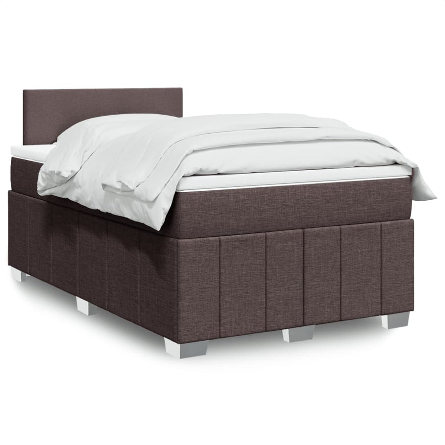 Boxspring Met Matras Stof 120 x 200 cm