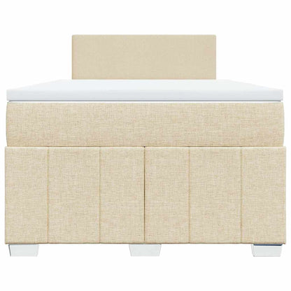 Boxspring Met Matras Stof Kleurig 120 x 200 cm