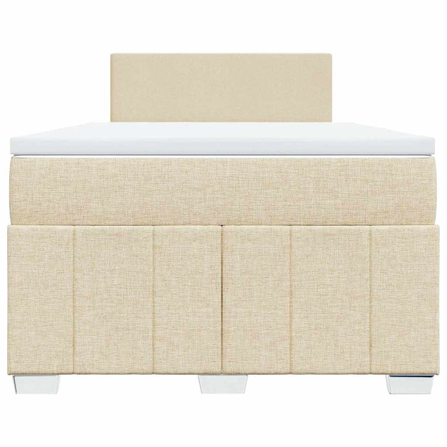 Boxspring Met Matras Stof Kleurig 120 x 200 cm