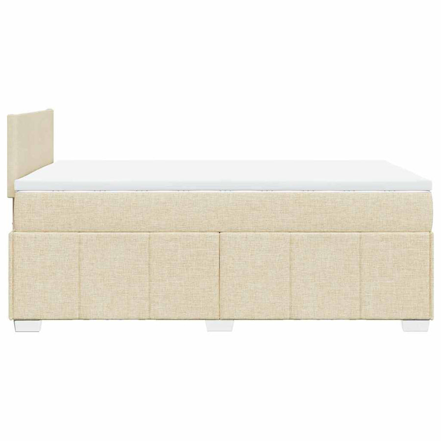 Boxspring Met Matras Stof Kleurig 120 x 200 cm