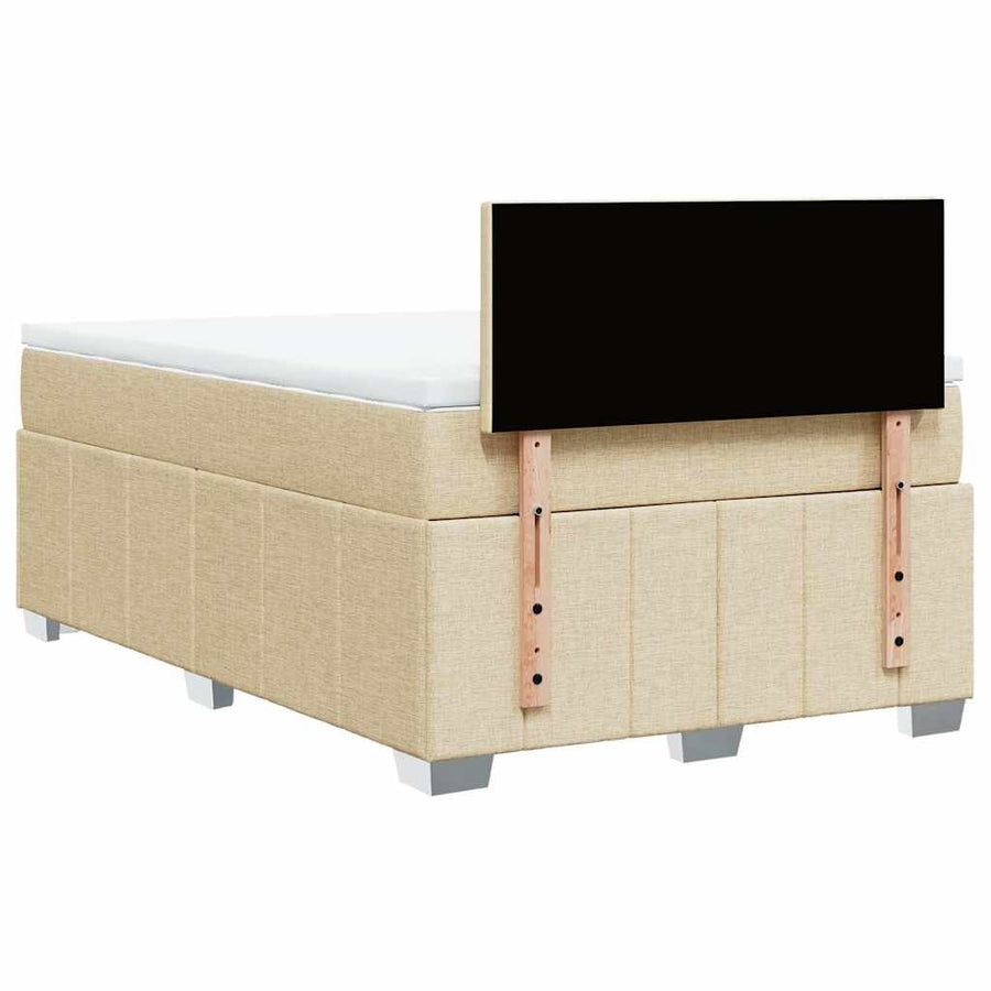 Boxspring Met Matras Stof Kleurig 120 x 200 cm