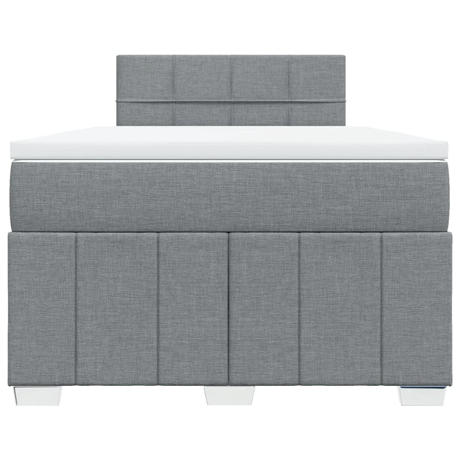 Boxspring Met Matras Stof 120 x 200 cm
