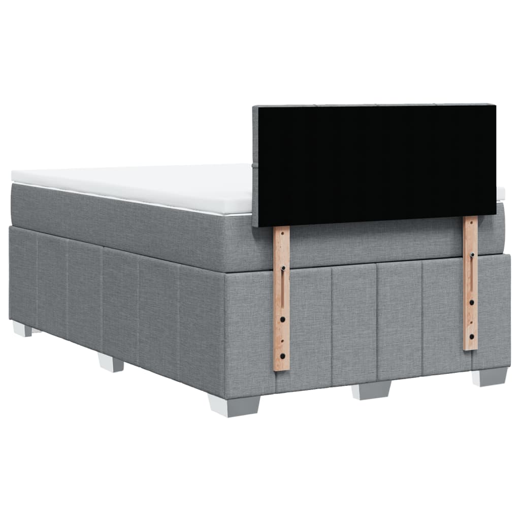 Boxspring Met Matras Stof 120 x 200 cm