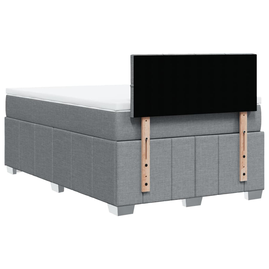 Boxspring Met Matras Stof 120 x 200 cm
