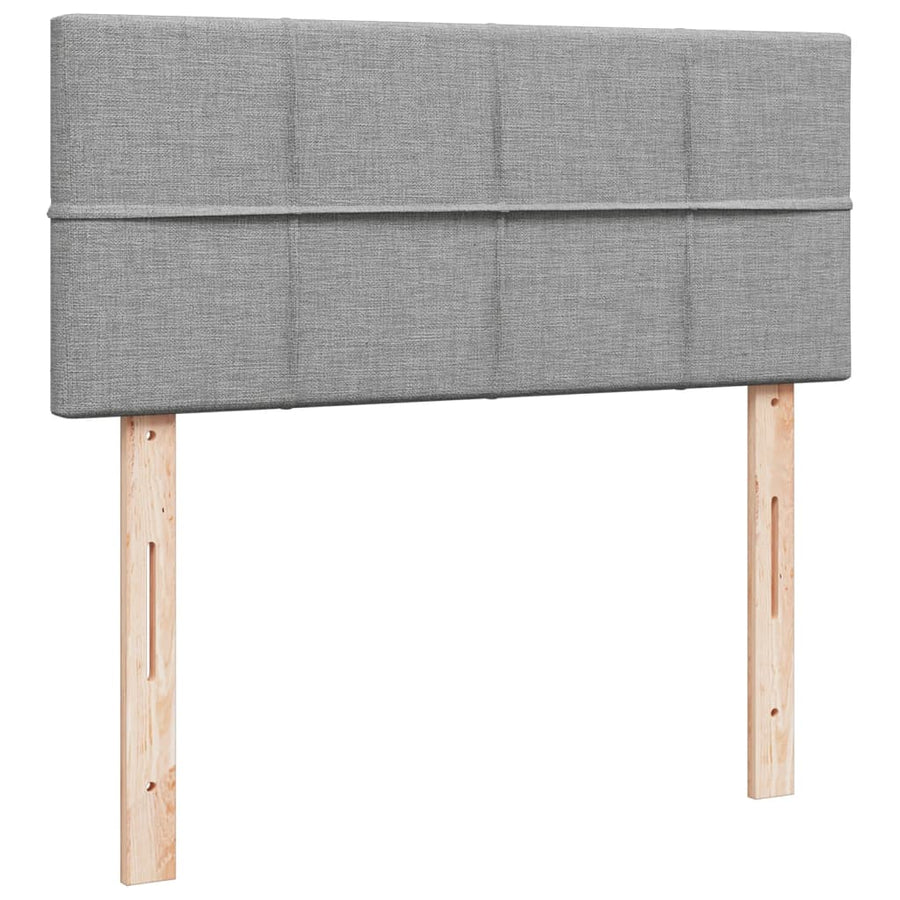 Boxspring Met Matras Stof 120 x 200 cm