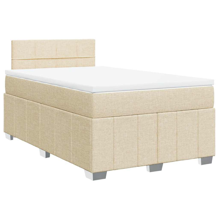 Boxspring Met Matras Stof Kleurig 120 x 200 cm