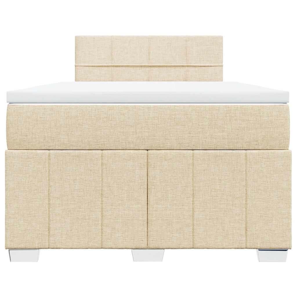 Boxspring Met Matras Stof Kleurig 120 x 200 cm