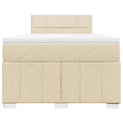 Boxspring Met Matras Stof Kleurig 120 x 200 cm
