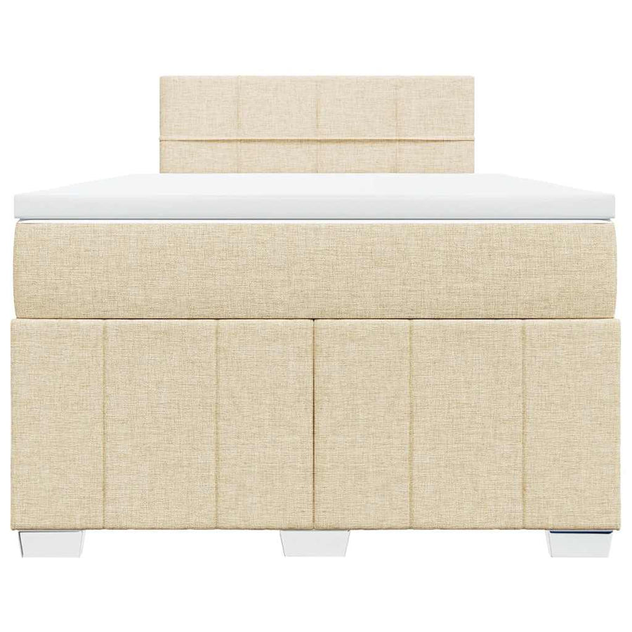 Boxspring Met Matras Stof Kleurig 120 x 200 cm
