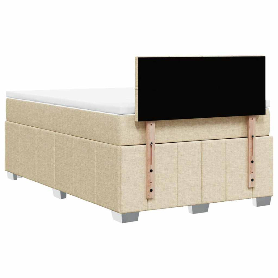 Boxspring Met Matras Stof Kleurig 120 x 200 cm