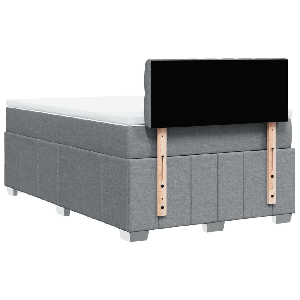 Boxspring Met Matras Stof 120 x 200 cm