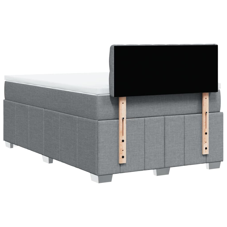 Boxspring Met Matras Stof 120 x 200 cm