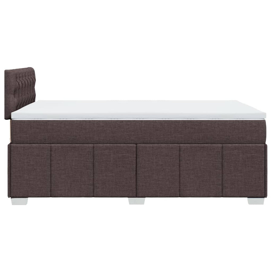 Boxspring Met Matras Stof 120 x 200 cm