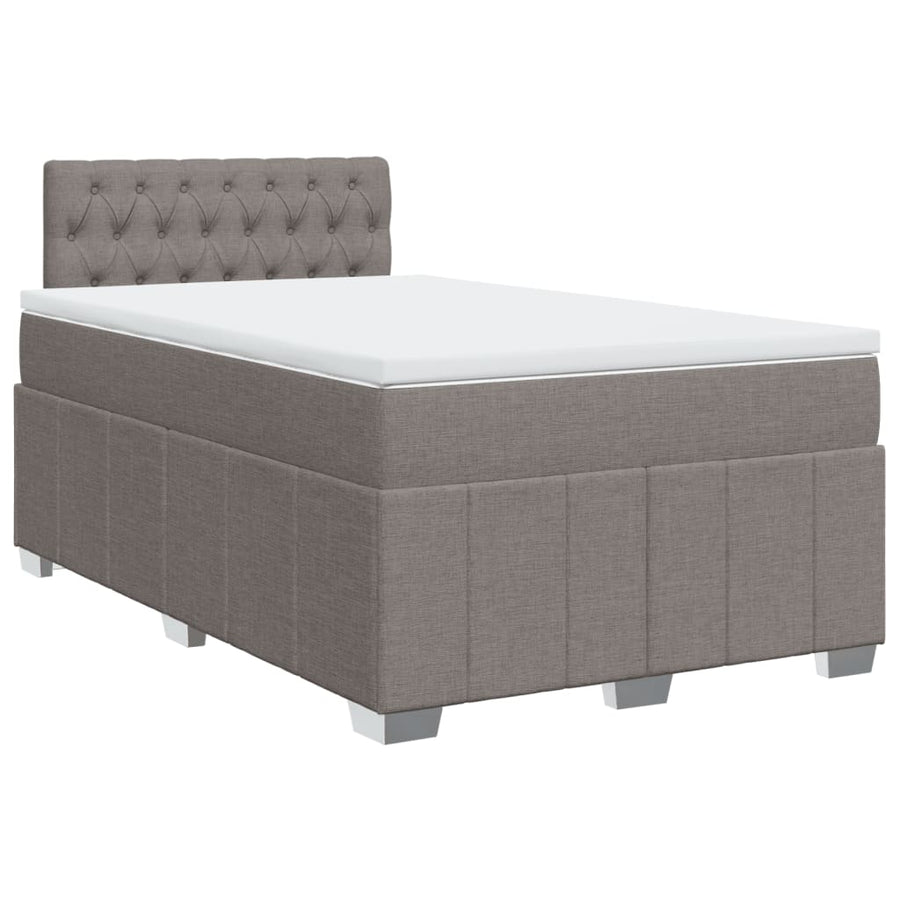 Boxspring Met Matras Stof 120 x 200 cm