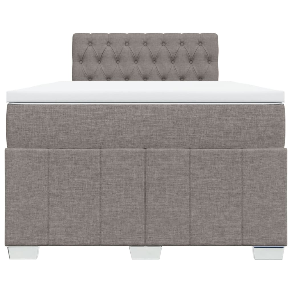 Boxspring Met Matras Stof 120 x 200 cm