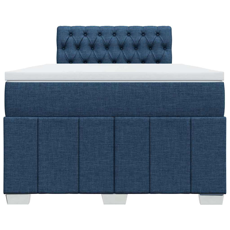 Boxspring Met Matras Stof 120 x 200 cm