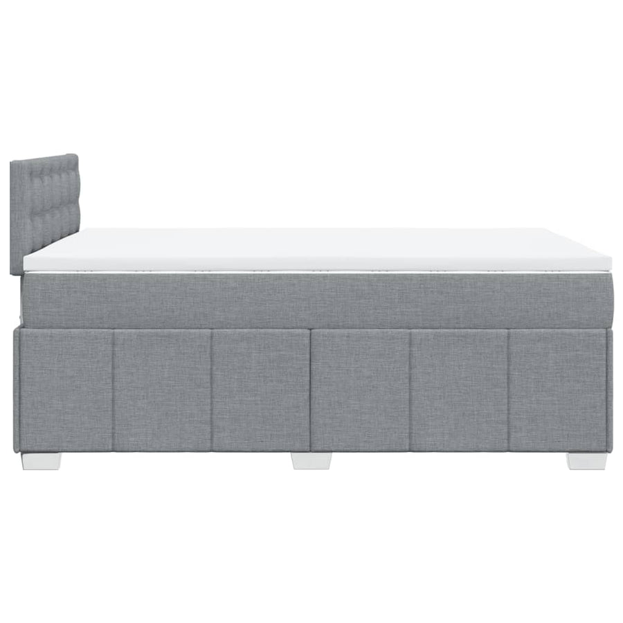 Boxspring Met Matras Stof 120 x 200 cm