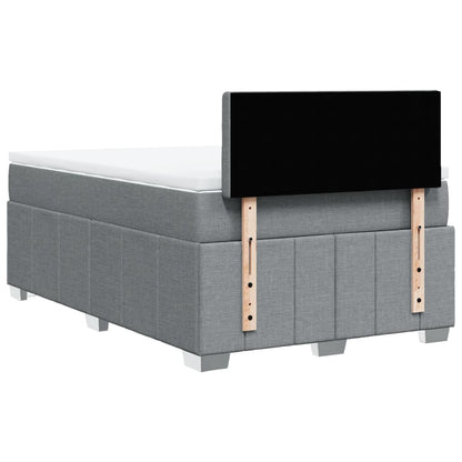 Boxspring Met Matras Stof 120 x 200 cm