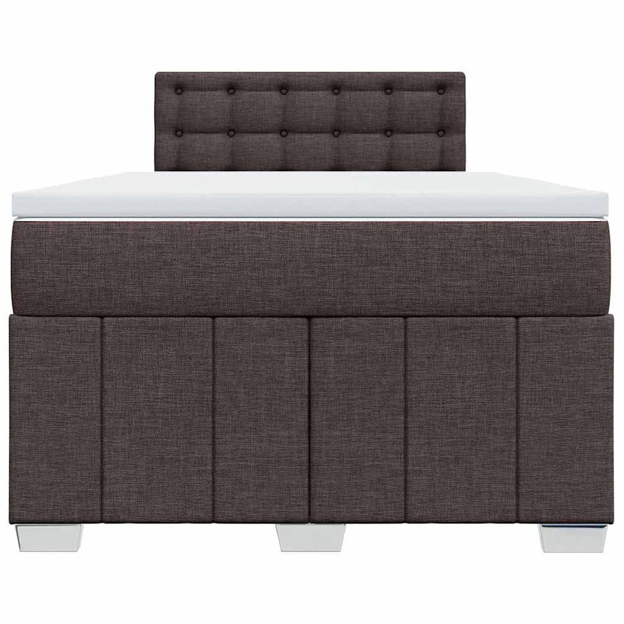 Boxspring Met Matras Stof 120 x 200 cm