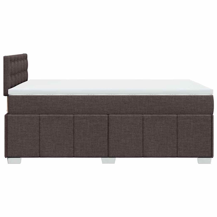 Boxspring Met Matras Stof 120 x 200 cm