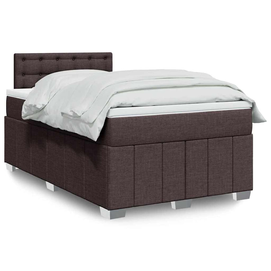 Boxspring Met Matras Stof 120 x 200 cm