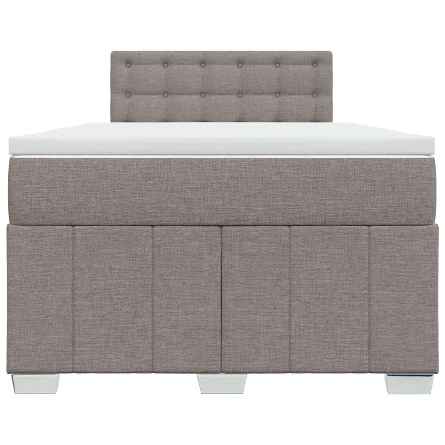 Boxspring Met Matras Stof 120 x 200 cm