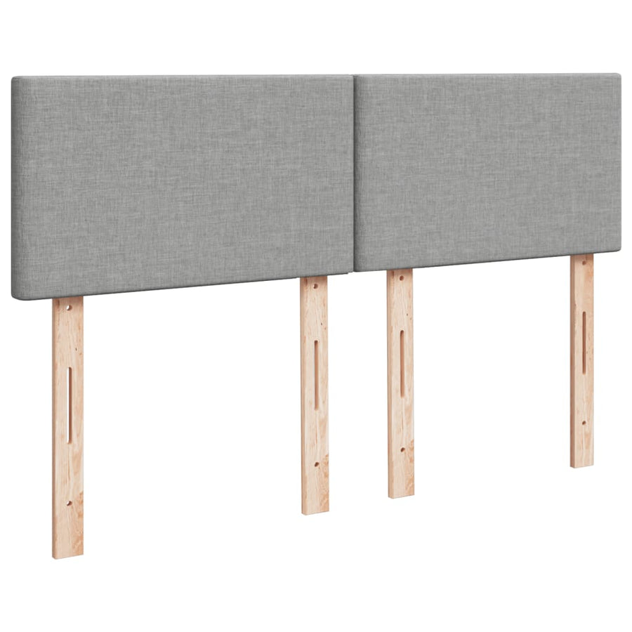Boxspring Met Matras Stof 140 x 190 cm