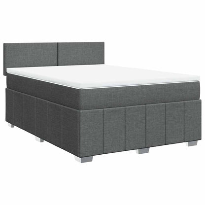 Boxspring Met Matras Stof 140 x 190 cm